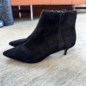 Talbots Classic Black Ankle Booties